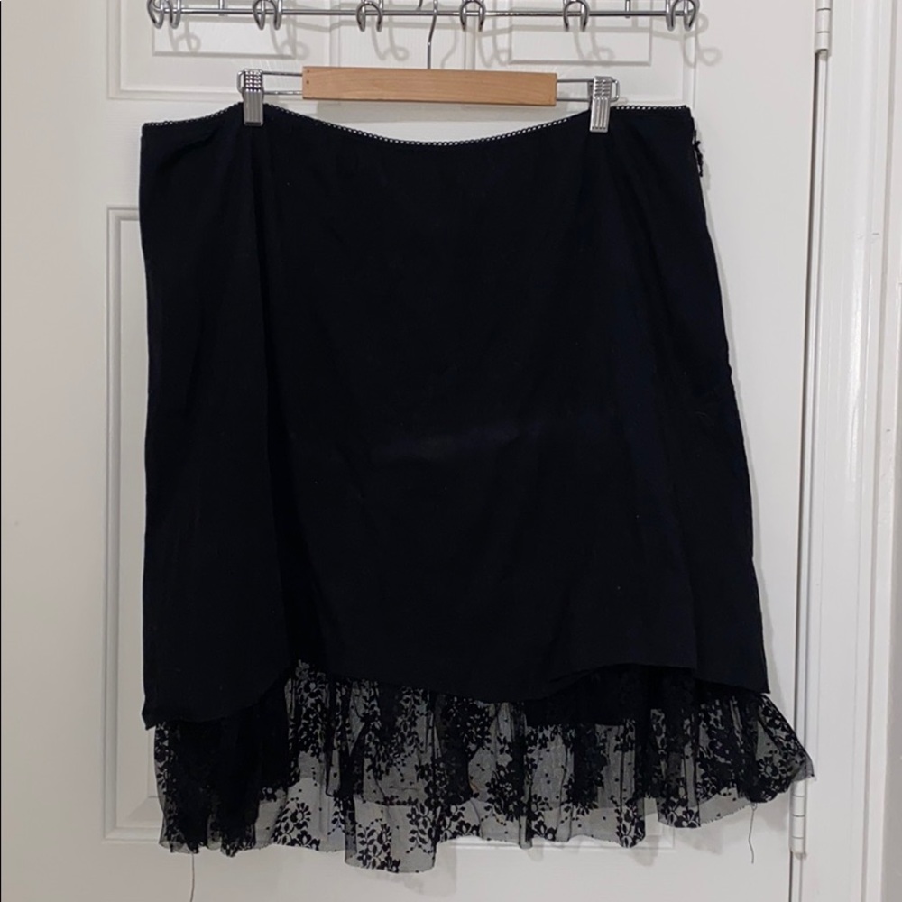 Torrid black skirt